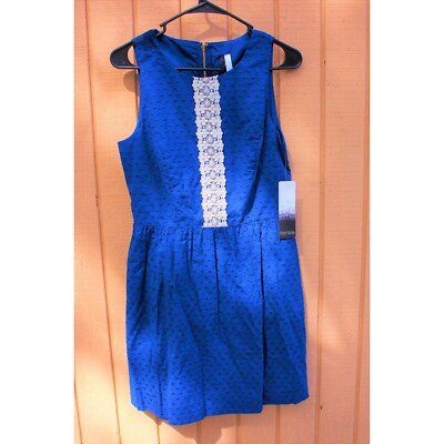 KENSIE BLUE WITH LACE DRESS SIZE SMALL MACYS $99 MSRP WOMENS JUNIORS BRAND NEW | eBay KENSIE BLUE WITH LACE DRESS SIZE SMALL MACYS $99 MSRP WOMENS JUNIORS BRAND NEW | eBay