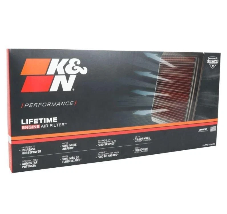 K&n Sport Air Filter 33-2011 Jaguar Xjs XJ12 XJ6 Lotus Esprit Eclat Excel - Image 2 of 4