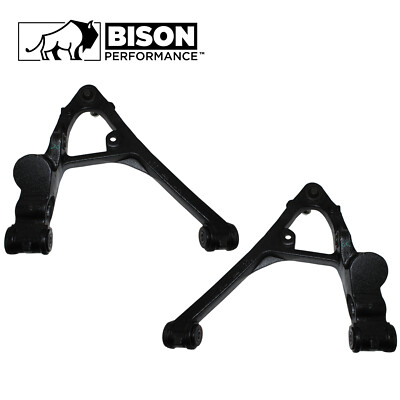 Bison Performance 2pc Set Front Lower Control Arms For Escalade Sierra Yukon
