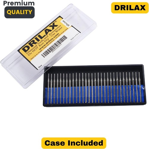 Drilax 1 mm Diamantbohrkronen für Glas, Stein, Seeglas, Muscheln & Edelsteine - Bild 7 von 9