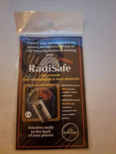 Pack Of 5 Radisafe Anti Radiation Sticker For Cell Phones - Picture 1 of 7