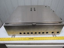 Saginaw SCE-30H3008SSLP 304 SS Stainless Steel Electrical Enclosure 30"x30"x8"