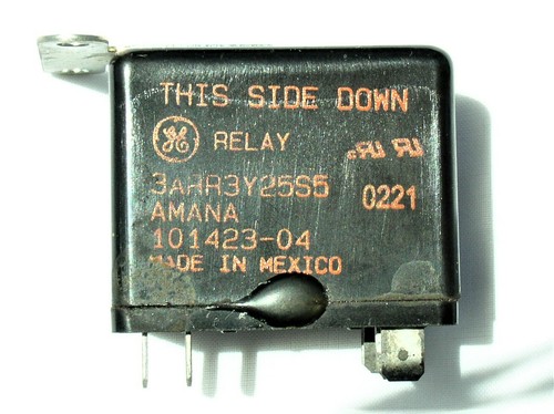 GE 3ARR3Y25S5 Potential Start Relay Amana 101423-04