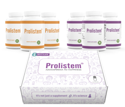 #ad Prolistem six months course for men with zero sperm count $600.00