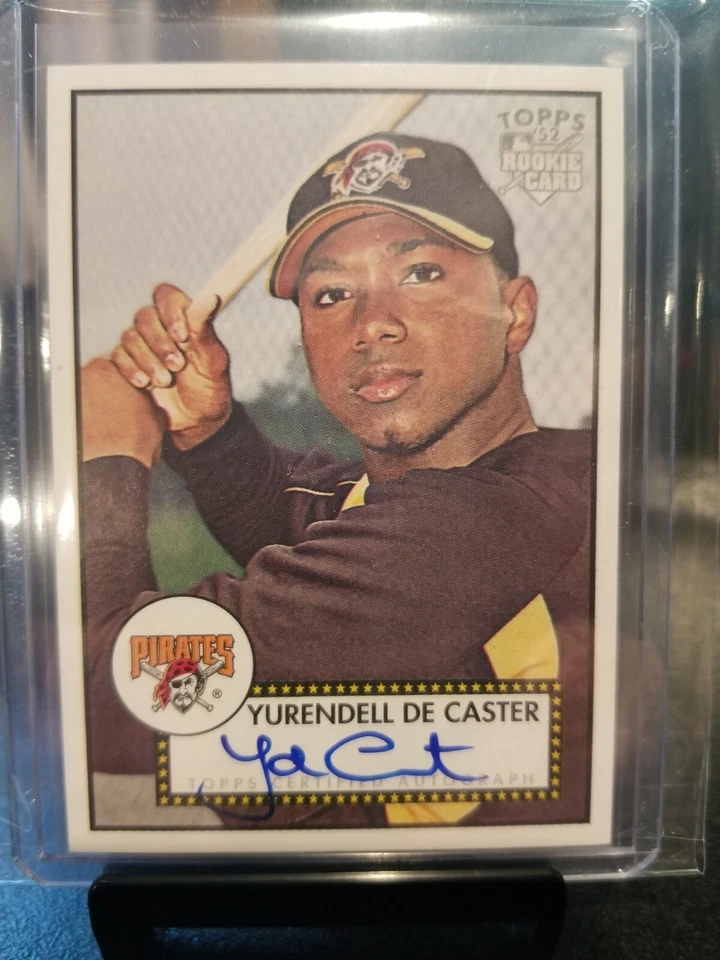 2006 YURENDELL DE CASTER TOPPS 52 "AUTO" ROOKIE #52S-YD. GEM. - Image 2 of 4