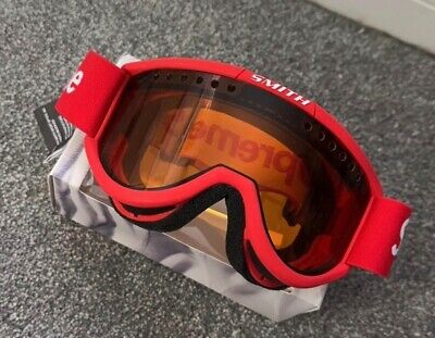 FW15 Supreme x Smith Cariboo Otg Ski Google Red goggles FW15 Supreme x Smith Cariboo Otg Ski Google Red goggles