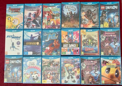 NEW SEALED Nintendo Wii U PAL Games: Select from drop down.