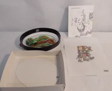 Embroidery Kit Package  Frame Picture 1975 West Germany #2562 Pair of Girls"