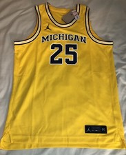 Nike Jordan Michigan Wolverines 25 Basketball Jersey Men s M New
