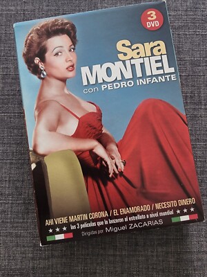 SARA MONTIEL CON PEDRO INFANTE.BOX SET 3 DVD