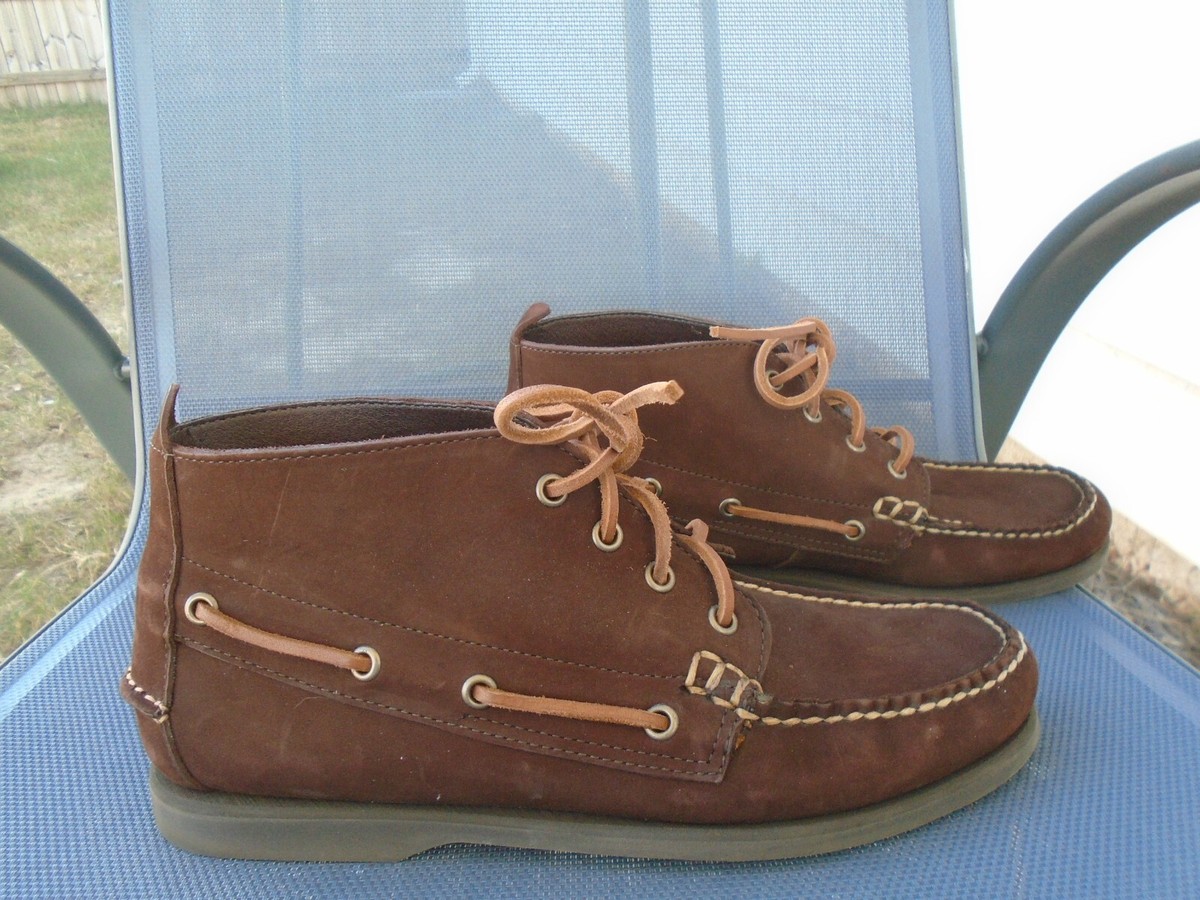J.Crew Classic Brown suede Leather Men display picture 1