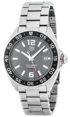 Tag Heuer Formula-1 Anthracite Dial 43mm SS Men's Watch WAZ2011.BA0842