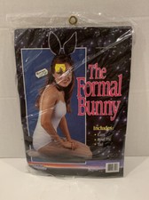 Halloween THE FORMAL BUNNY Women Costume Accessories Ears-Tail- Bow Tie NEW