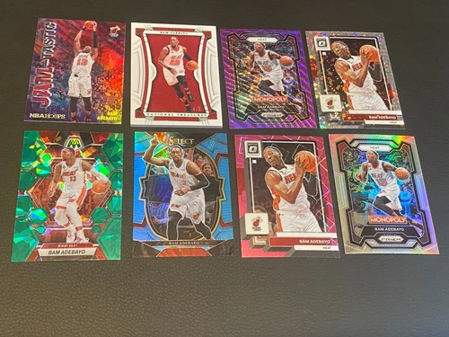 2022-23 Bam Adebayo Green /5 Panini National Treasures #9 Heat (OBO)