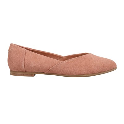 TOMS Jutti Neat Slip On  Womens Pink Flats Casual 10019030T