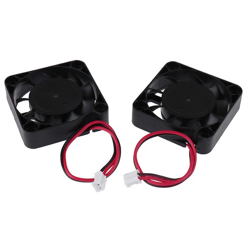 2pcs 12V Mini Cooling Computer Fan - Small 40mm x 10mm DC Brushless 2-pin O.mz - Afbeelding 12 van 12