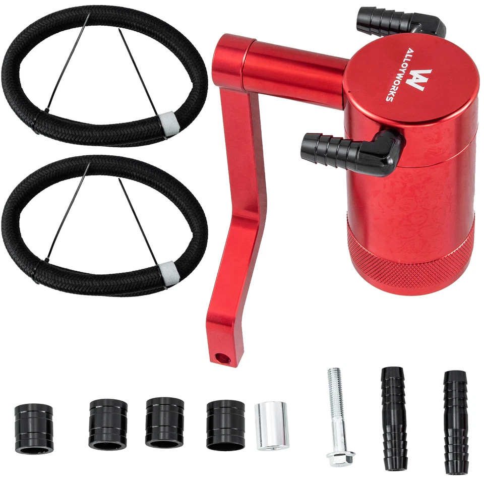 Oil Catch Can Kit Z-Bracket HEMI For 2011-2021 Dodge Challenger 5.7L 6.4L - Изображение 2 из 4