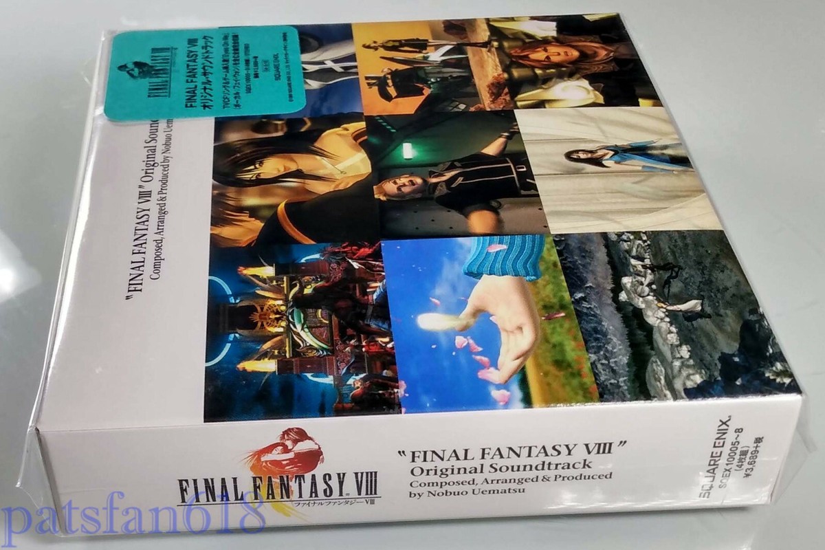 Final Fantasy VIII ORIGINAL SOUNDTRACK New 4-disc CD FF8 8 JP