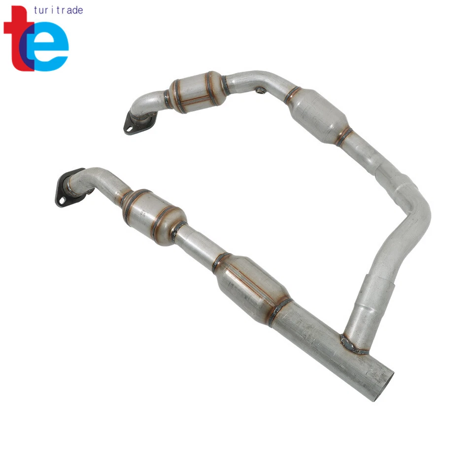 Convertidor catalítico de tubo en Y de 5,4 L para Ford E-150 Econoline E-250 E-350 2005-2008 Foto 2 de 4