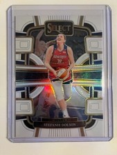 STEFANIE DOLSON 2024 Panini Select WNBA Concourse WHITE Prizm # 43/99