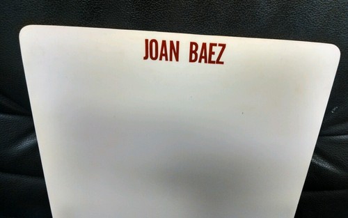 ¡Divisor de álbumes mono vintage de Joan Baez! Plástico de tienda de discos - Imagen 3 de 3