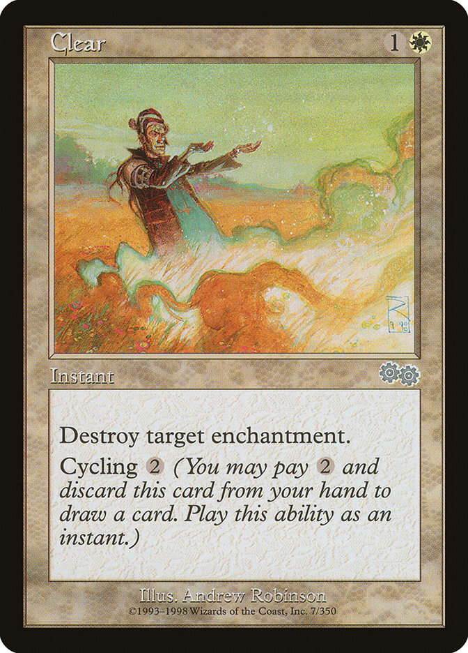 MTG Magic the Gathering Clear (7/356) Urza's Saga MP