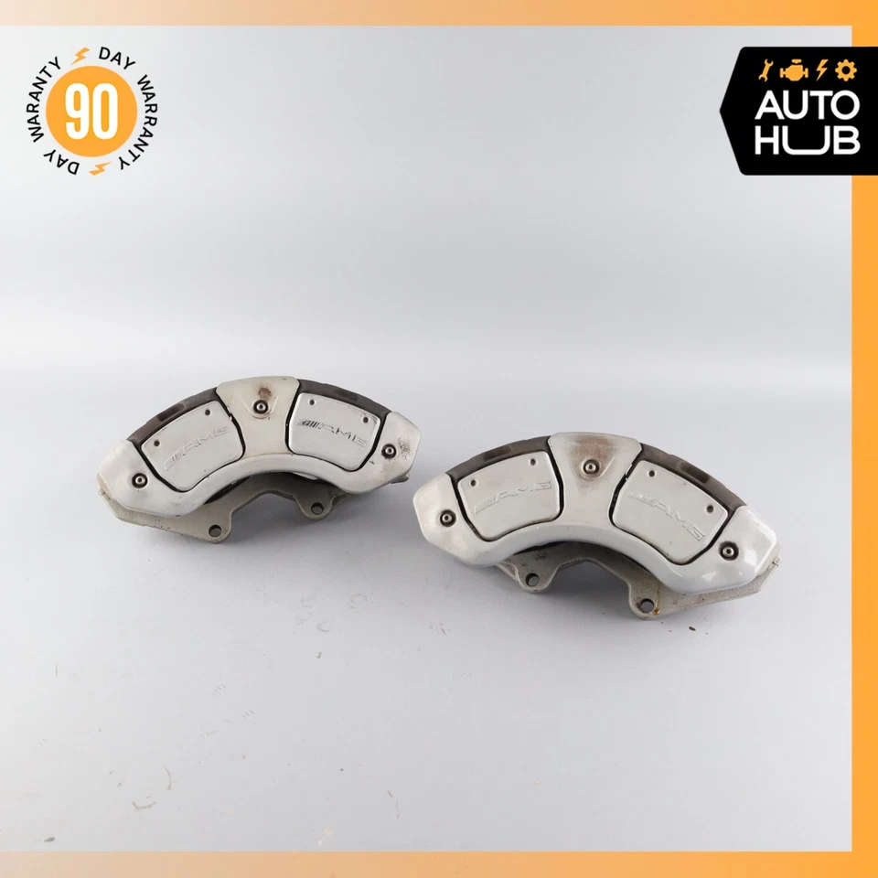 07-14 Juego de 2 pinzas de freno delanteras izquierda y derecha mercedes w221 s63 cl63 amg fabricante de equipos originales Foto 2 de 4