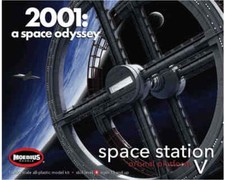 Moebius Models 2001: Space Station V Plastic Model Kit MOE2001-6