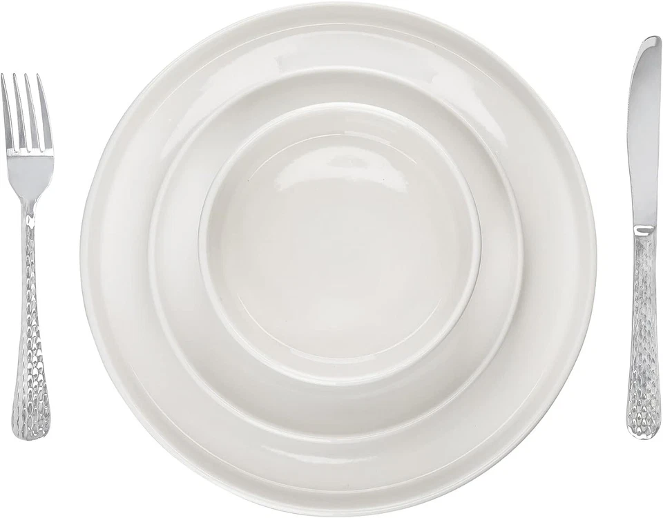 Mikasa Camberlie Service De 12 Pièces, Inclut Vaisselle Et Bols en Porcelaine - Photo 2/4