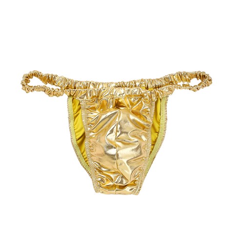 Herren Slips Spandex Gummi Unterwäsche Dessous Bikini Strings Höschen