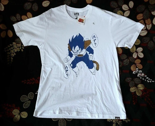 VEGETA DRAGON BALL UNIQLO Shonen Jump UT  T-shirt 3XL=XXL(US) MANGA VERY RARE
