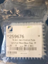Nalge Nunc 96 Well Amplification Plate RNase/DNase Free 259676