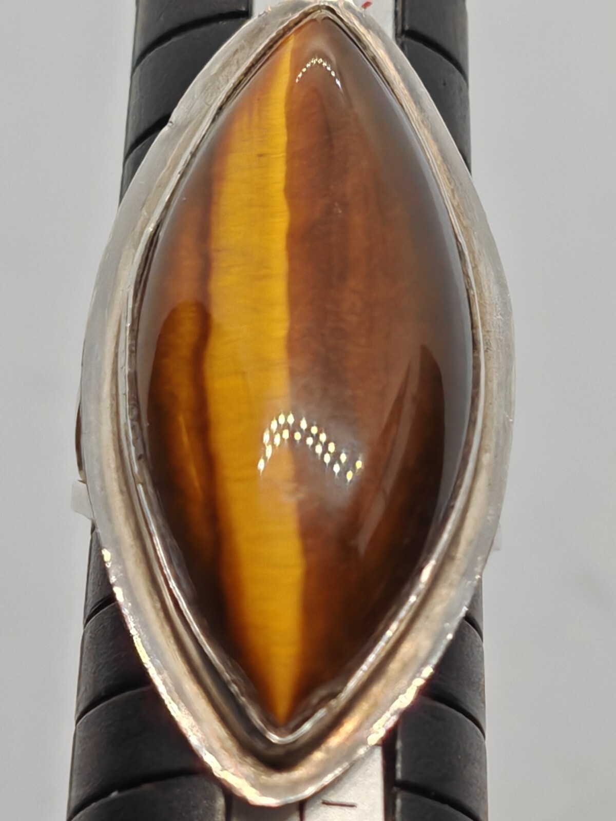 Tiger's Eye Ring Solid 925 Sterling Silver Ring S… - image 4
