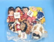 Disney Small World Plush Bean Bag Set of 6 New w/Tags