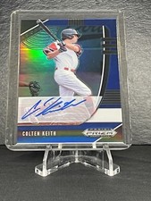 Colten Colt Keith 2020 Panini Prizm Draft Picks #PDP132 Blue Auto /60 Tigers