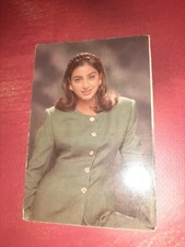 Bollywood actors Tabu Taboo Tabassum Hashmi India postcards post card