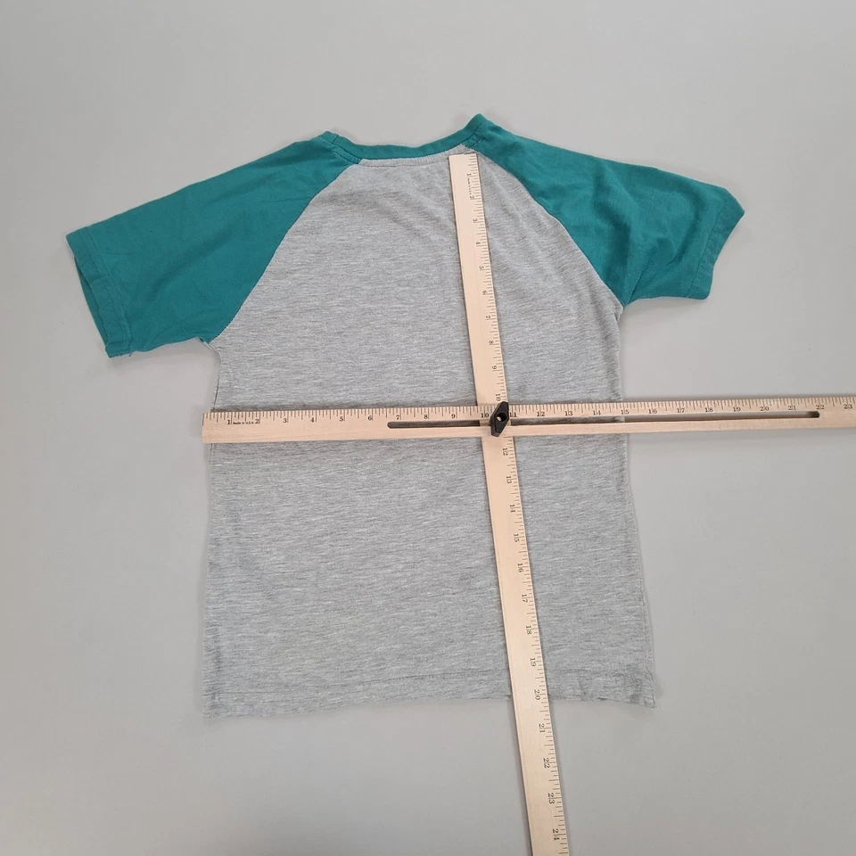 Camisa Pingüino Niños Talla 10 Gris Exterior Informal Cómoda Ligera Jóvenes Niños Foto 3 de 4