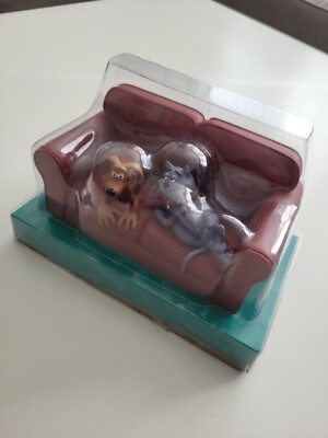 Seltene Creature Comforts Sammler Figur Trixie & Captain Cuddlepuss Brandneu