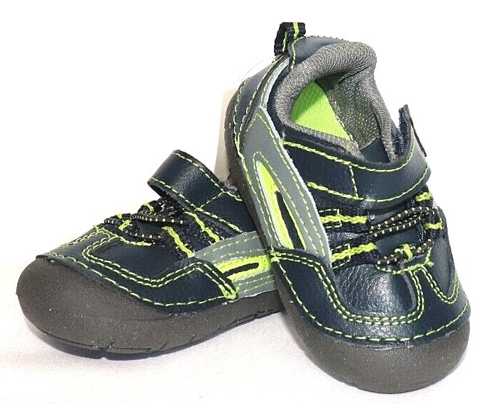 NEW Healthtex Genuine Leather Infant Athletic Shoe *Choose Your Size and Color*