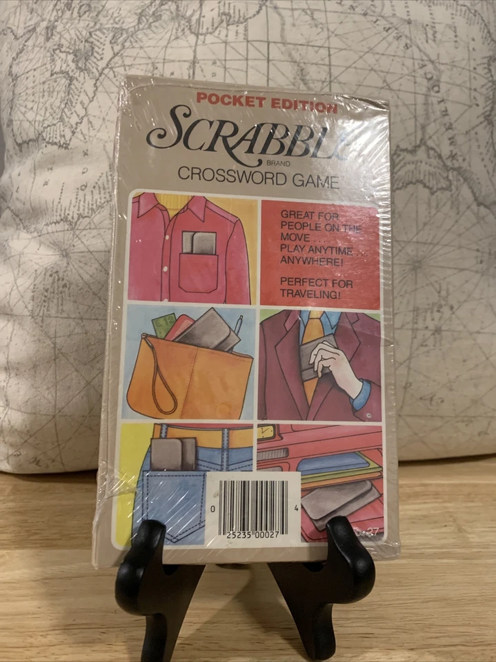 NEW SEALED 1978 Scrabble Crossword Game Pocket Edition No. 27 Complete VINTAGE - Image 4 of 4