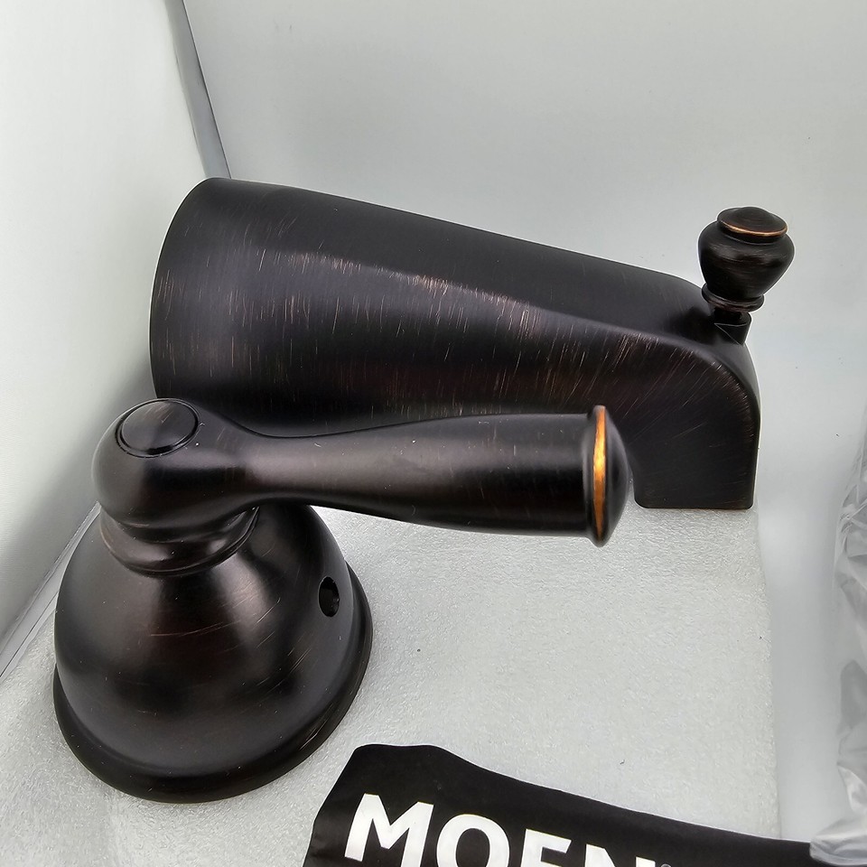 MOEN Banbury Shower Tub Trim Brushed Bronze (No Valve & Plaster Ground