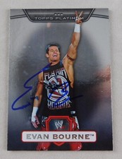 Evan Bourne Matt Sydal WWE 2010 Topps Platinum Wrestling Trading Card AEW #21