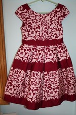 EUC Janie and Jack Size 4 Ballet Beauty Floral Baroque Lined Tulle Fancy Dress