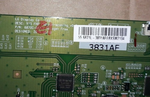 6871L-3831A 6870C-0532B TCON PCB FOR 55HB16T72U P55D00FP LT-55C760 TX-55DS500B - Picture 2 of 2
