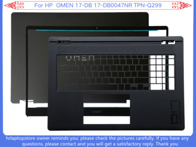 New For HP OMEN 17-DB 17-DB0047NR TPN-Q299 LCD Back Cover / Bezel / Palmrest