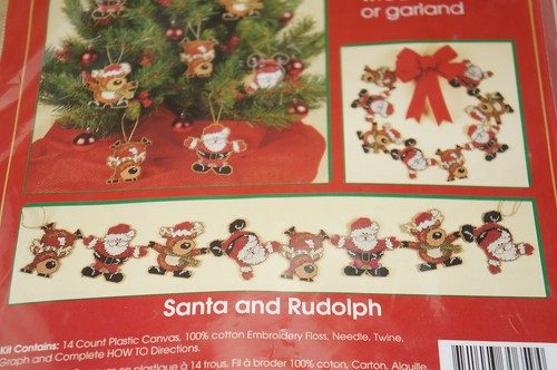 True Colors More Than An Ornament Snowmen & Santa Rudolph (2-Kits) -Cross Stitch - Picture 3 of 6