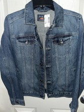 Children s Place Kids Jean Jacket W/tags Size Large 10/12 Denim Jacket