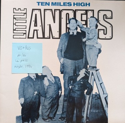 Little Angels Ten Miles High Vinyl Record VG+/VG LTLX16 1994