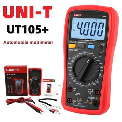 UNI-T UT105+UT107+ Handheld automotive multimeter Ac DC current resistance Tools