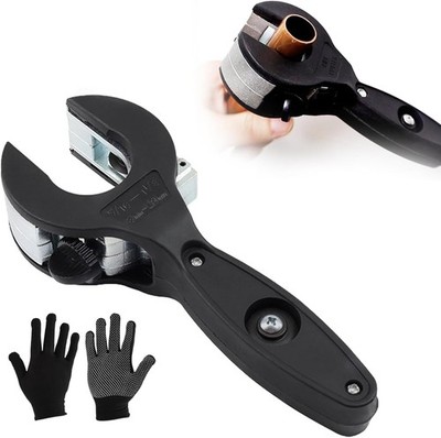 Ratcheting Tubing Cutter, Tubing Cutter 1/4'' To 7/8'', 2 in 1 Close Quarters Tube